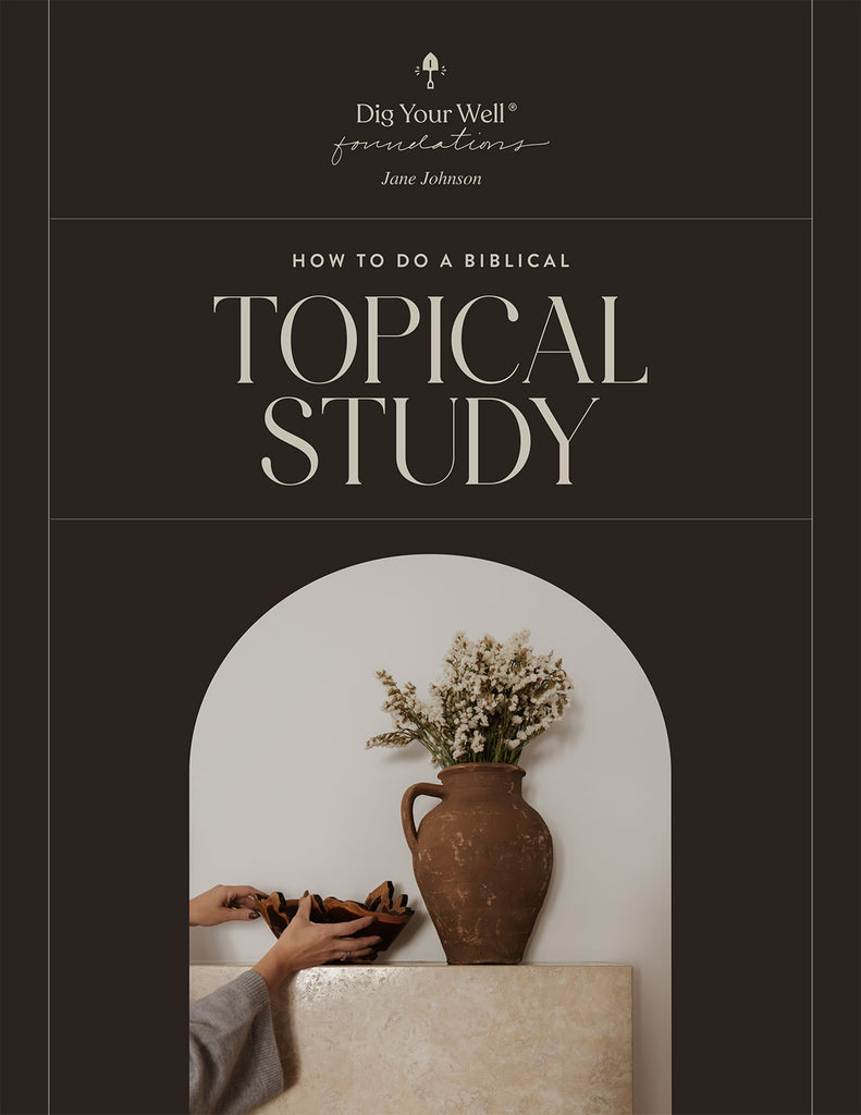 How to Do a Biblical Topical study