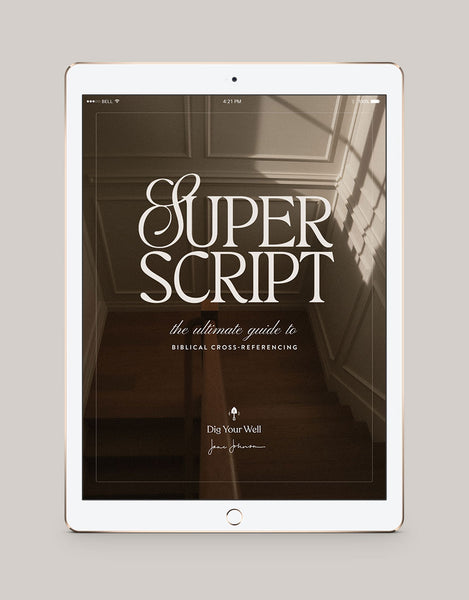 SuperScript: The Ultimate Guide to Biblical Cross-Referencing