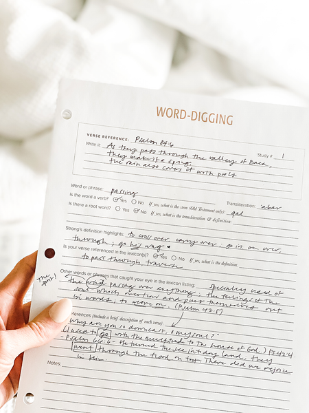 Word-Digging Notepad