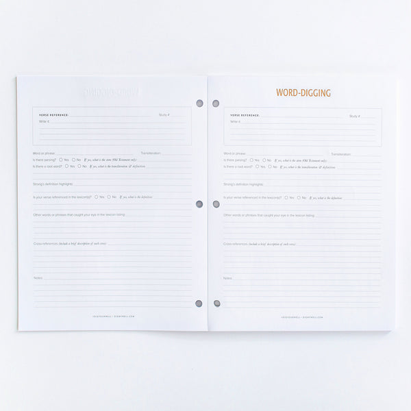 Word-Digging Notepad